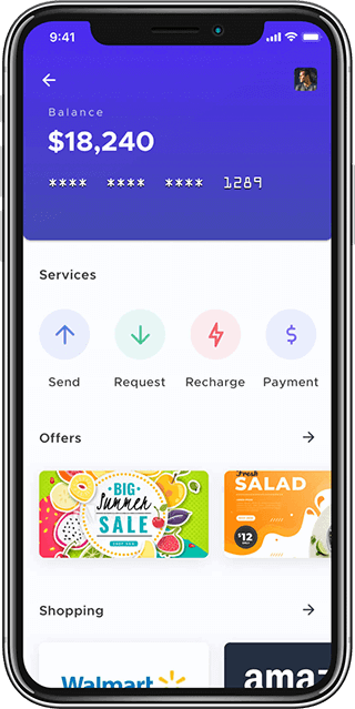 Features from Our Mobile Wallet Development Company image